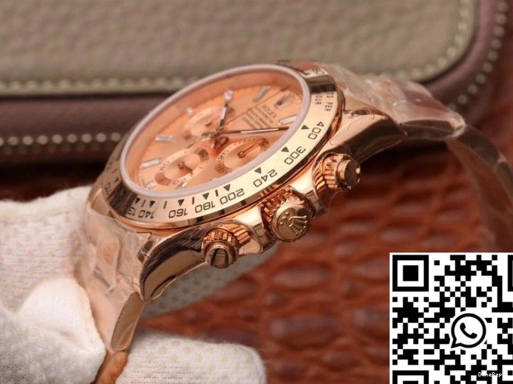 Daytona Cosmograph JH Rose 116508 Dial Rolex Factory Gold 1210